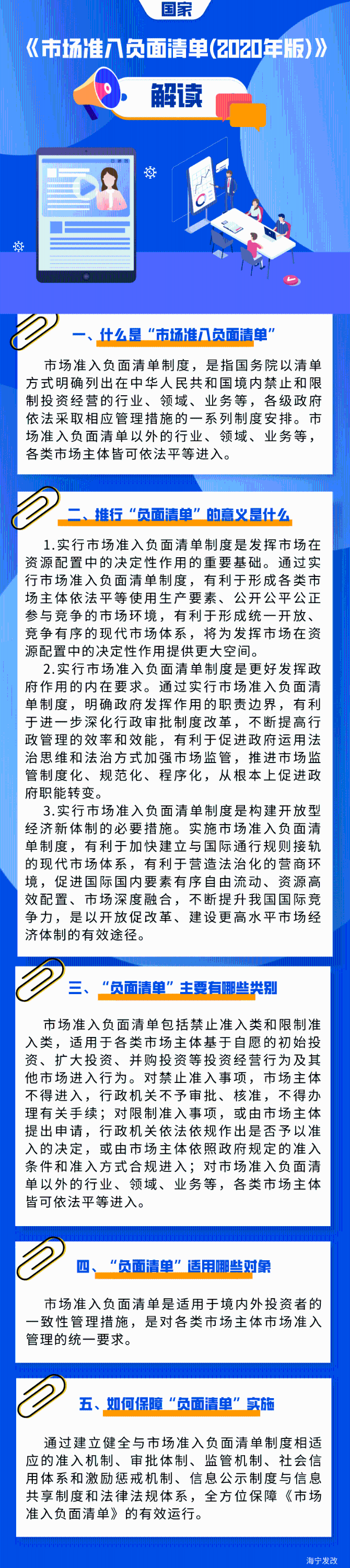 文山《市场准入负面清单（2020年版）》解读